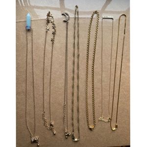 7 Gold Necklaces